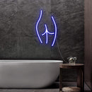 Rear Body Shape Neon Sign