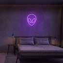 Mini Alien Neon Sign